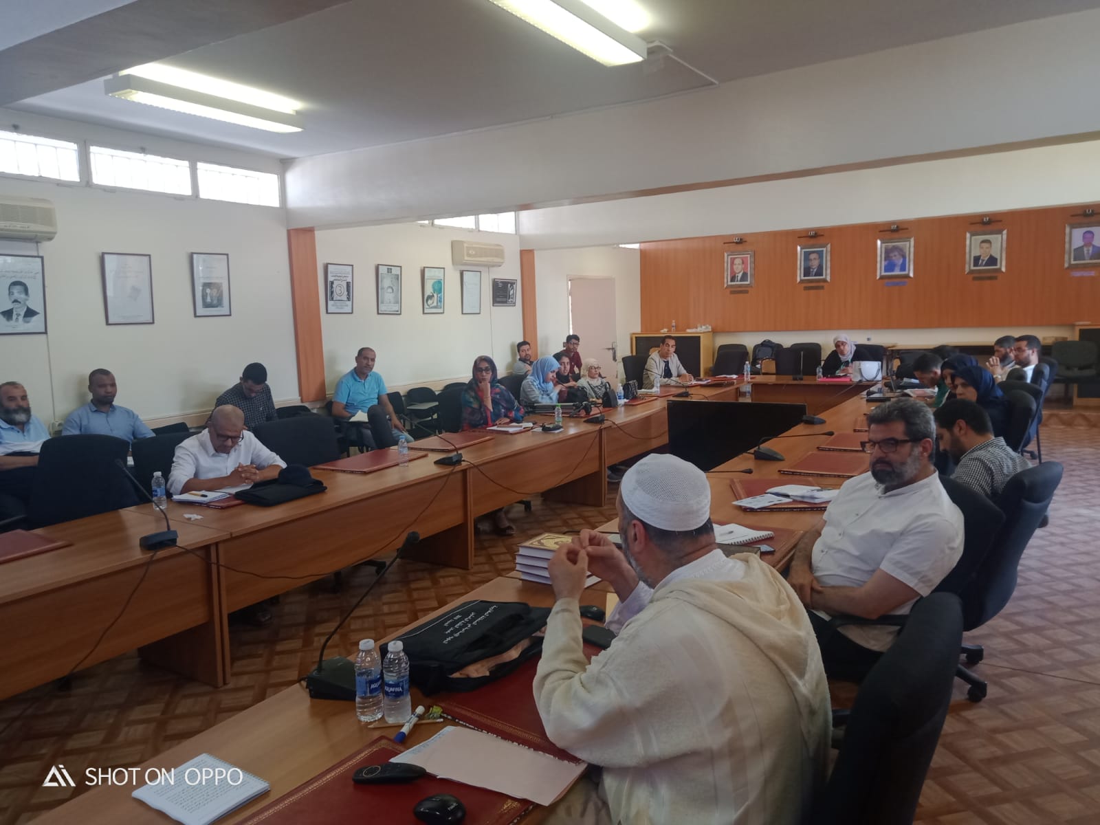 تقرير بخصوص دورة تكوينية منظمة برحاب كلية الآداب والعلوم الإنسانية الجديدة لفائدة طلبة الدكتوراه 1 IMG 20230515 WA0010