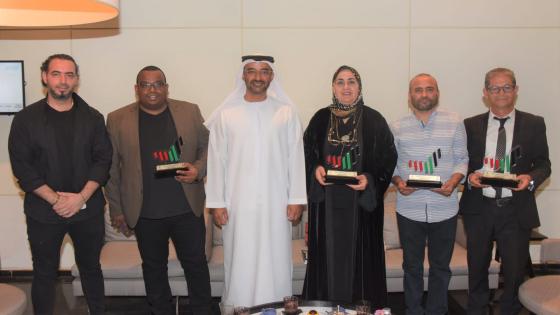 "الفجيرة الاجتماعية الثقافية" و"غبشة" تكرمان 4 مبدعين مغاربة في الرباط 1 IMG 20230607 WA0018