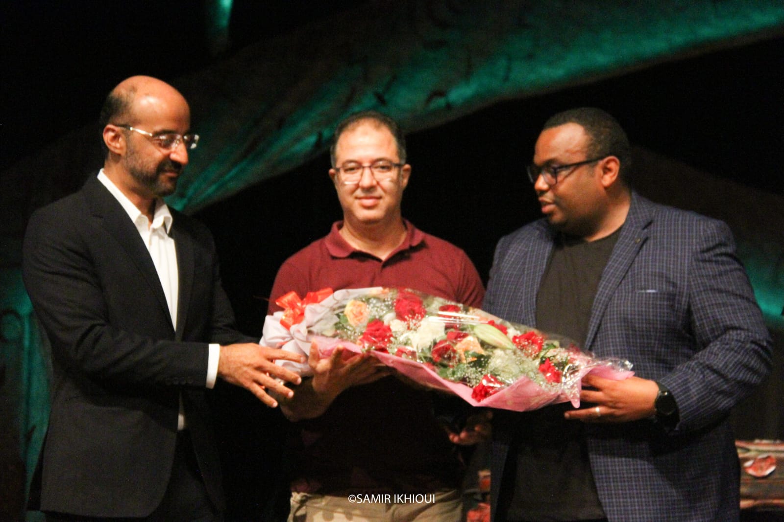 "غبشة الإماراتية" تكرم فرقة “ستيلكوم” المسرحية في الرباط 1 IMG 20230610 WA0002