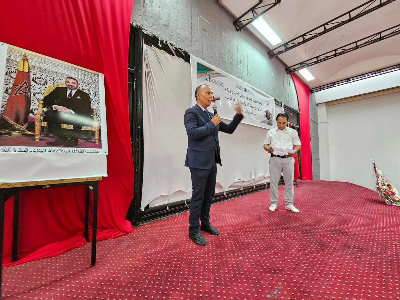 في اطار ثقافة الاعتراف مدرسة إدريس الحريزي ببرشيد تحتفي بأساتذتها المتقاعدين 9 IMG 20230709 WA0153