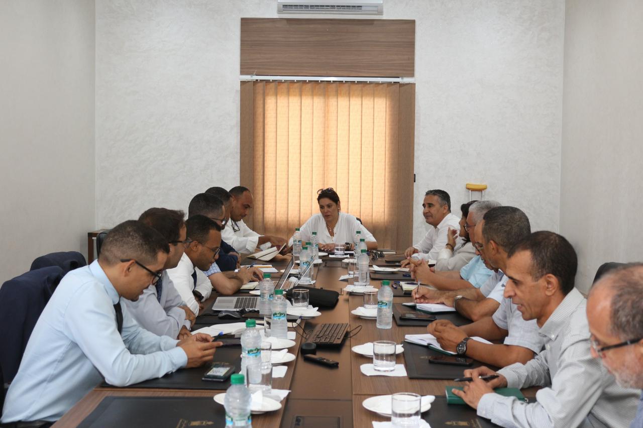 العمدة المنصوري تتفقد الاشغال على مستوى البنية التحتية بمراكش 1 IMG 20230725 WA0120