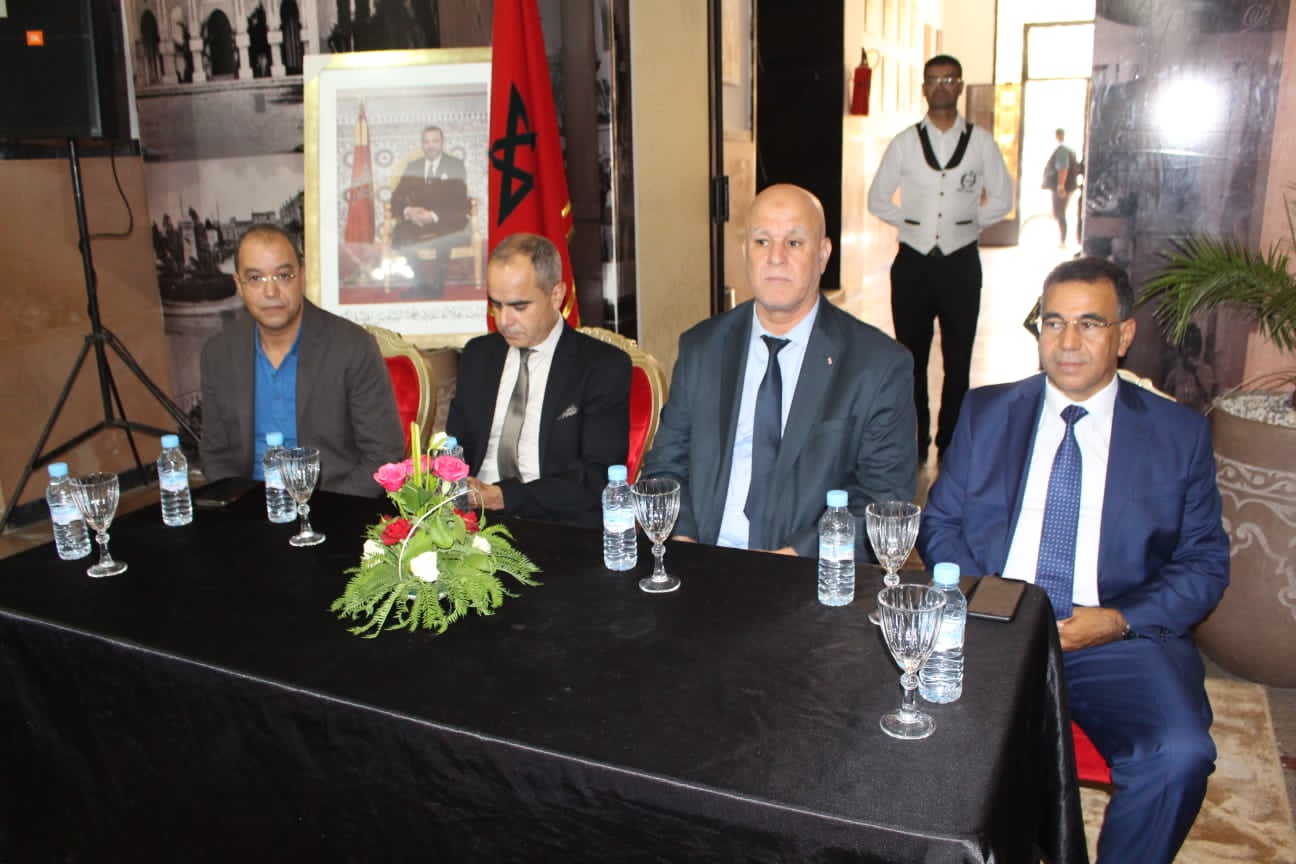 رئيس جماعة وجدة محمد عزاوي يترأس حفل إستقبال على شرف رجال السلطة السابقين و الحاليين . 1 IMG 20230821 WA0039