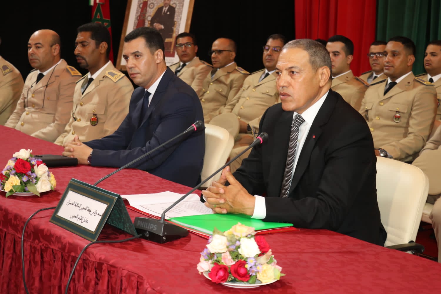 والي جهة العيون الساقية الحمراء عبد السلام بيكرات يشرف على تنصيب رجال السلطة الذين شملتهم الحركة الانتقالية 1 IMG 20230823 WA0017