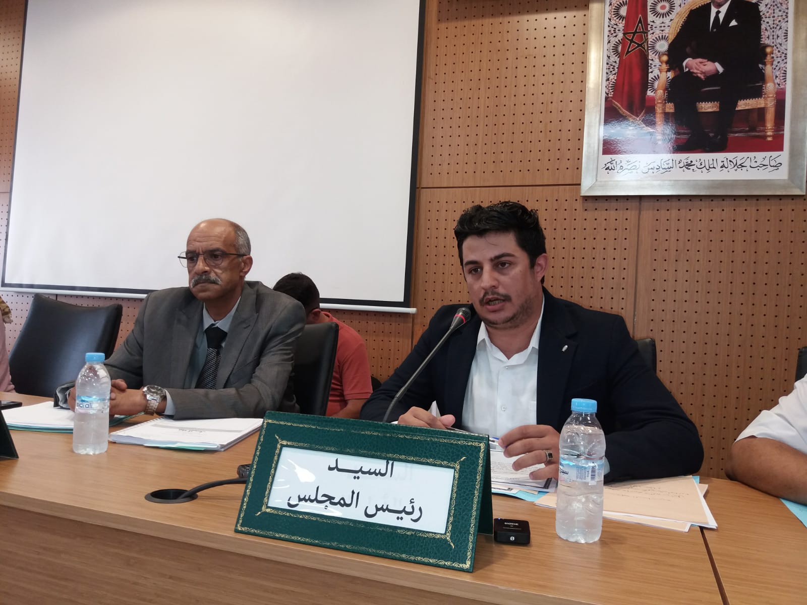 تداعيات الزلزال تخيم على دورة مجلس مقاطعة بني مكادة 1 IMG 20230915 WA0089