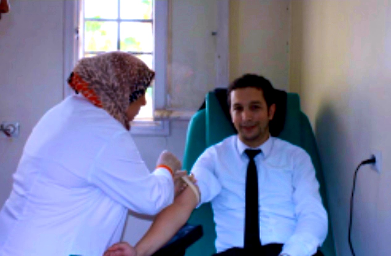 تازة……بحضور الوكيل العام للملك لمحكمة الاستئناف و الرئيس الاول بها، أسرة العدالة تتبرع بالدم لفائدة ضحايا زلزال الحوز. 6 IMG 20230916 WA0049