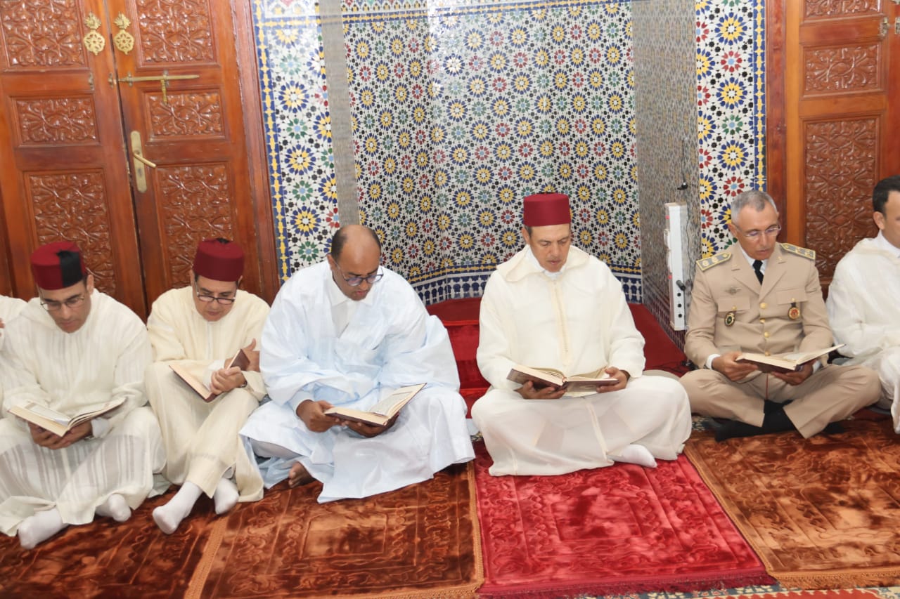 العيون : والي جهة العيون الساقية الحمراء عبد السلام بيكرات يترأس إحياء ليلة المولد النبوي الشريف 5 IMG 20230927 WA0084 1