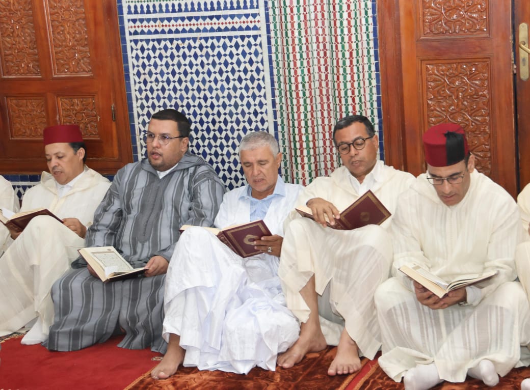 العيون : والي جهة العيون الساقية الحمراء عبد السلام بيكرات يترأس إحياء ليلة المولد النبوي الشريف 3 IMG 20230927 WA0087