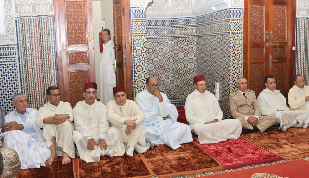 العيون : والي جهة العيون الساقية الحمراء عبد السلام بيكرات يترأس إحياء ليلة المولد النبوي الشريف 4 IMG 20230927 WA0089