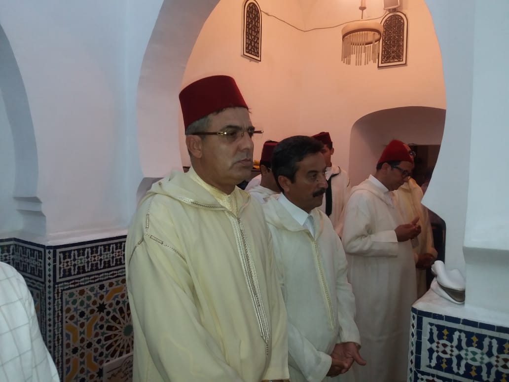 الوالي امهيدية يتراس حفلاً دينياً، إحياء لذكرى المولد النبوي بمسجد سيدي بوعراقية بطنجة. 3 IMG 20230928 WA0002