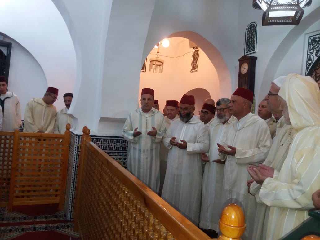 الوالي امهيدية يتراس حفلاً دينياً، إحياء لذكرى المولد النبوي بمسجد سيدي بوعراقية بطنجة. 4 IMG 20230928 WA0003