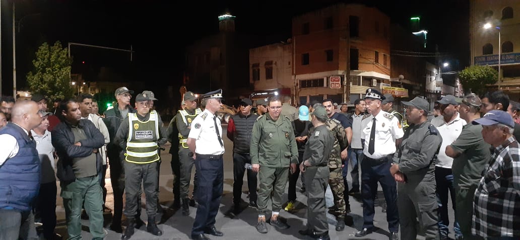 باشا سطات في ليلة بيضاء يقود حملة موسعة لتحرير الملك العمومي . 3 IMG 20231008 WA0011