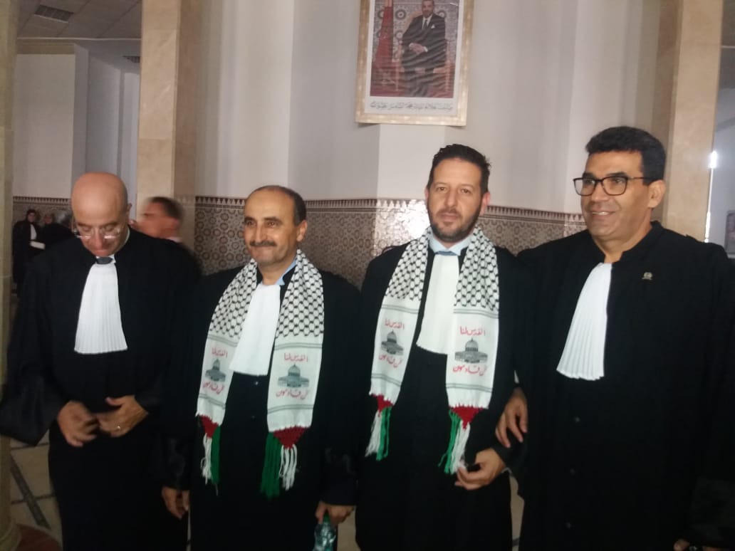 محامو طنجة ينددون بالعدوان الصهيوني المتواصل على الشعب الفلسطيني 7 IMG 20231012 WA0021