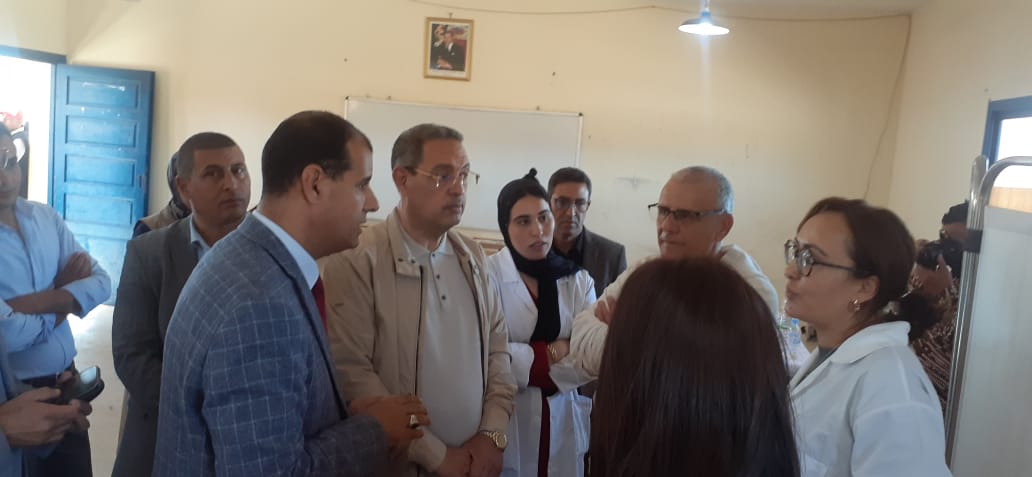 عامل سطات يشرف على تتبع الحملات الطبية بكل من سطات والبروج " صور" 8 IMG 20231111 WA0062 1