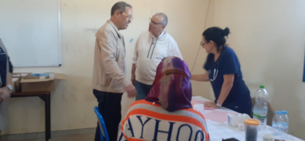 عامل سطات يشرف على تتبع الحملات الطبية بكل من سطات والبروج " صور" 5 IMG 20231111 WA0064