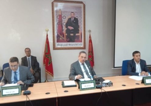 سطات.. رئيس المجلس الاقليمي مسعود أوسار و العضو وديع مهتدي منتدبين بمجموعة الجماعات الترابية الدار البيضاء سطات للتوزيع. 1 IMG 20231126 WA0023