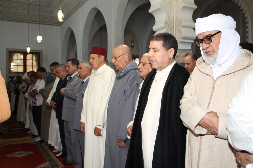 والي جهة العيون الساقية الحمراء يترأس مراسم صلاة الإستسقاء 1 IMG 20231201 WA0044