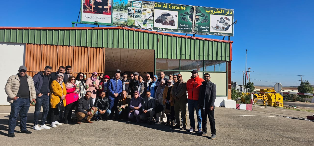 فدرالية الوحدة لجمعيات المجتمع المدني بجهة الرباط سلا القنيطرة تعقد لقاءا تواصليا في ضيعة عبد الجواد العلمي العروصي 1 IMG 20231216 WA0103