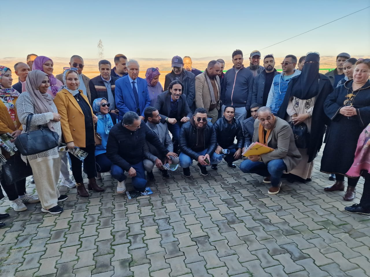 فدرالية الوحدة لجمعيات المجتمع المدني بجهة الرباط سلا القنيطرة تعقد لقاءا تواصليا في ضيعة عبد الجواد العلمي العروصي 4 IMG 20231216 WA0126 1