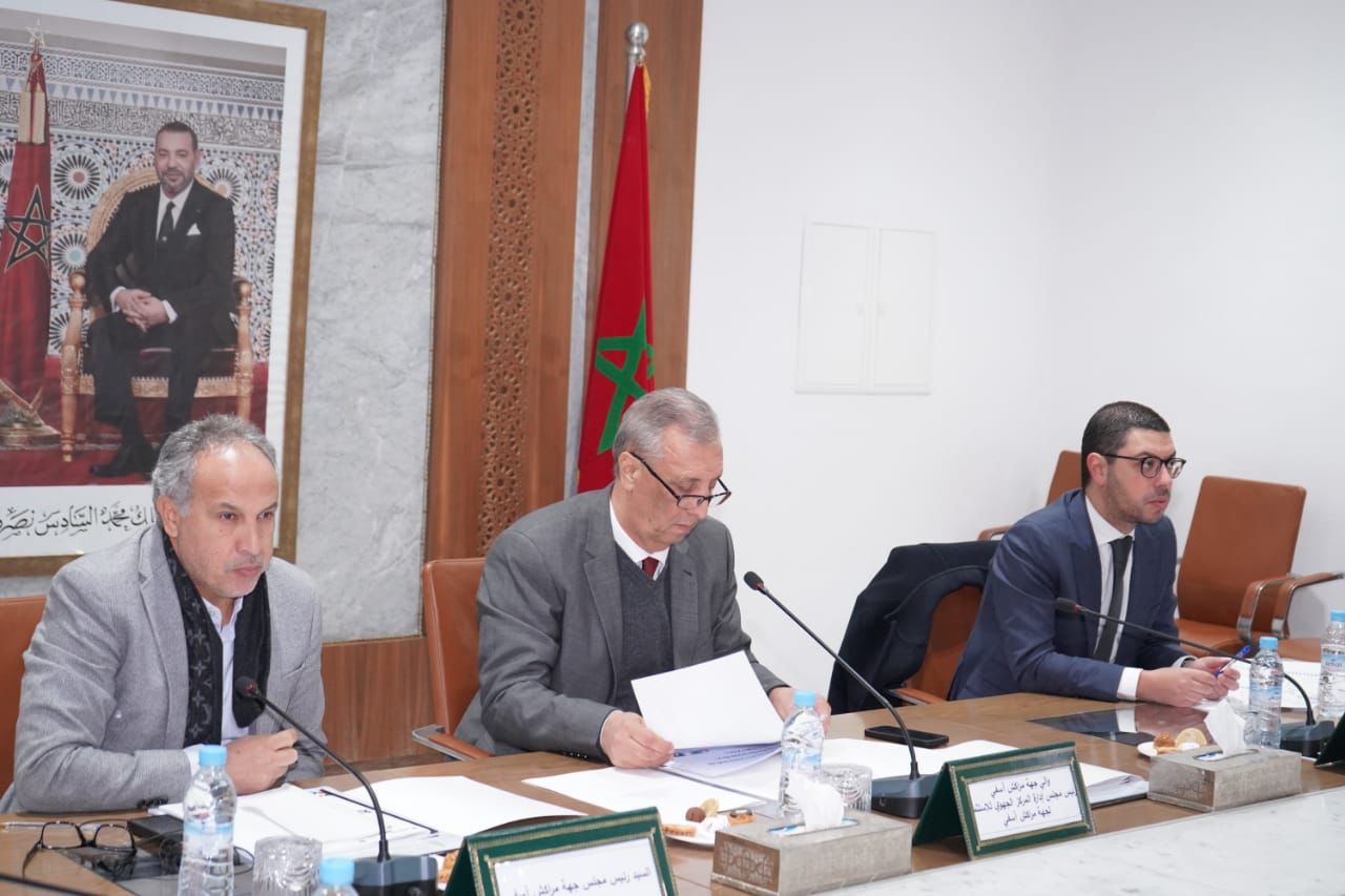 انعقاد أشغال المجلس الإداري للمركز الجهوي للاستثمار لجهة مراكش-آسفي 3 IMG 20231222 WA0033