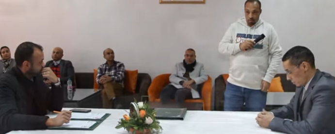 سطات..وداديـــة موظفي العــــدل توقع اتفاقية شراكة مع فضاء جنان الطاجين ومؤسسات خدماتية. 2 IMG 20231230 WA0044