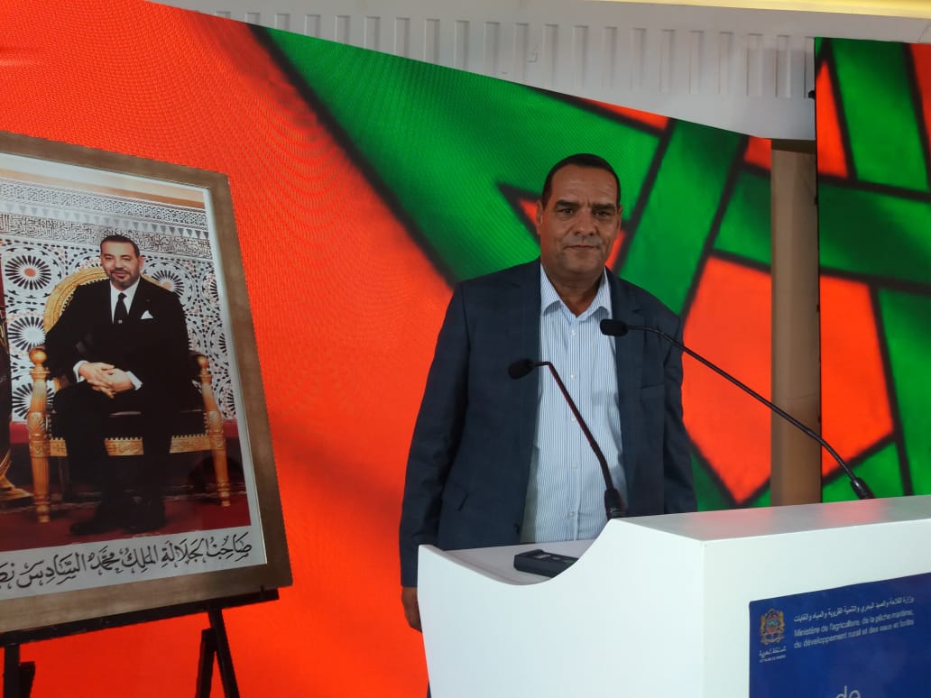 سيدي محمد علي الدادي يبرز تطور المغرب في مجال تربية الاحياء البحرية. 1 IMG 20240203 WA0000