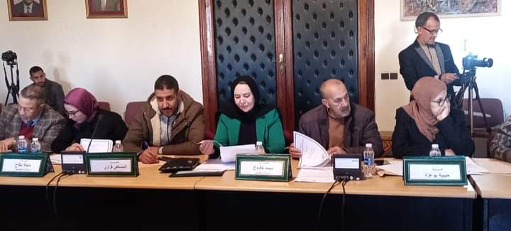 المجلس الجماعي لمدينة سطات يصادق على افتتاح أشغال دورة فبراير العادية . 2 IMG 20240209 WA0009