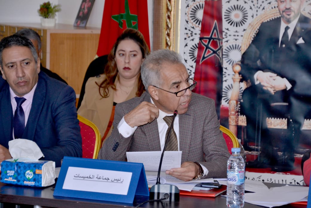الخميسات..المجلس الجماعي يعقد الجلسة الأولى من دورة فبراير العادية. 25 IMG 20240209 WA0028