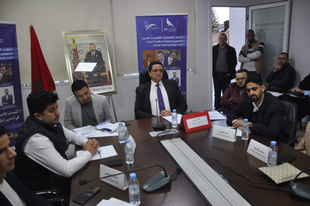 منتخبو الاحرار بطنجة يؤكدون على اهمية انخراط الشباب في العمل السياسي. 1 IMG 20240224 WA0003