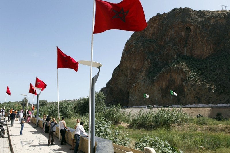 maroc algerie frontiere