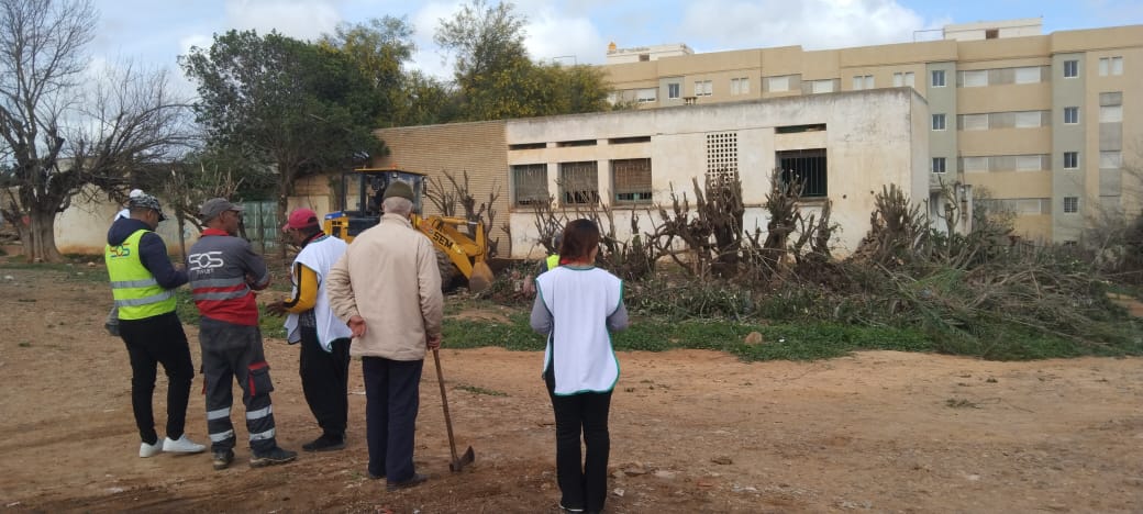 تيفلت..جمعية جنان تيفلت للتنمية تنظم في أولى أنشطتها حملة نظافة شاملة بالحي. 18 IMG 20240301 WA0084