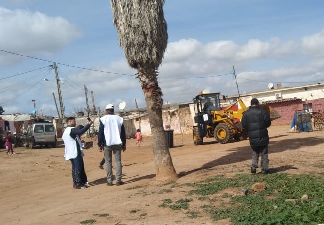 تيفلت..جمعية جنان تيفلت للتنمية تنظم في أولى أنشطتها حملة نظافة شاملة بالحي. 4 IMG 20240301 WA00932