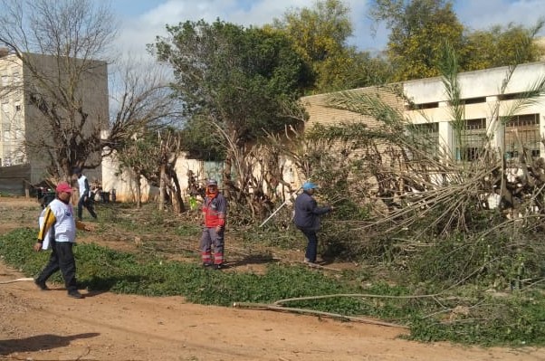 تيفلت..جمعية جنان تيفلت للتنمية تنظم في أولى أنشطتها حملة نظافة شاملة بالحي. 7 IMG 20240301 WA01012