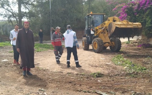 تيفلت..جمعية جنان تيفلت للتنمية تنظم في أولى أنشطتها حملة نظافة شاملة بالحي. 5 IMG 20240301 WA01032