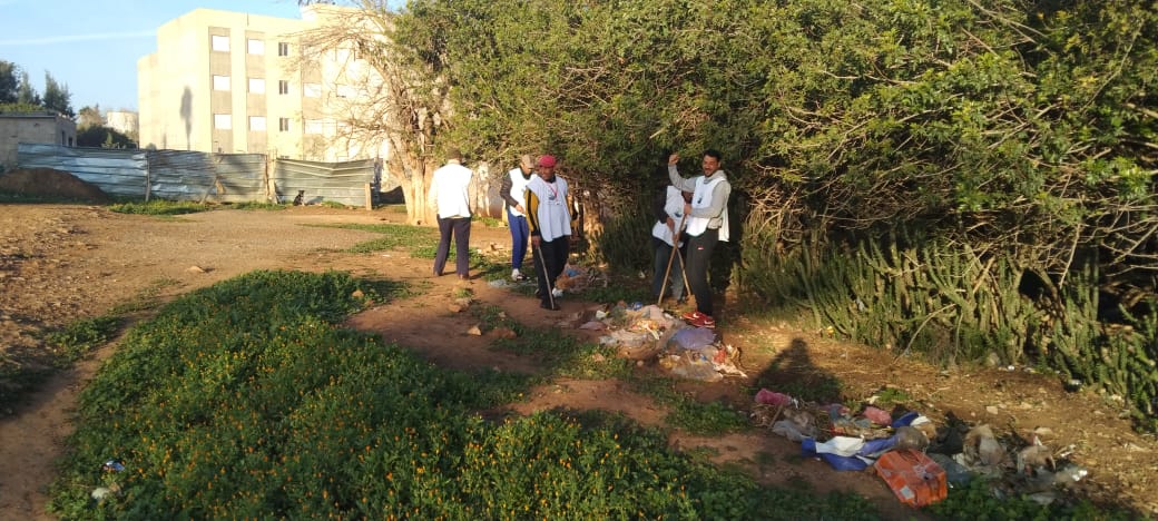 تيفلت..جمعية جنان تيفلت للتنمية تنظم في أولى أنشطتها حملة نظافة شاملة بالحي. 10 IMG 20240301 WA0118