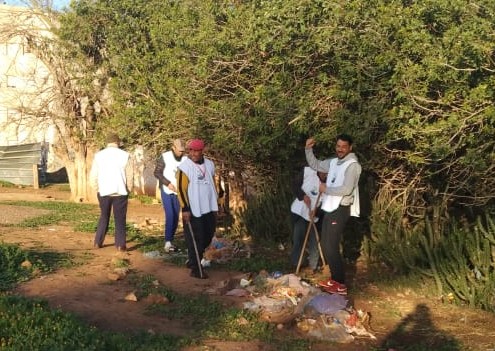 تيفلت..جمعية جنان تيفلت للتنمية تنظم في أولى أنشطتها حملة نظافة شاملة بالحي. 8 IMG 20240301 WA01182