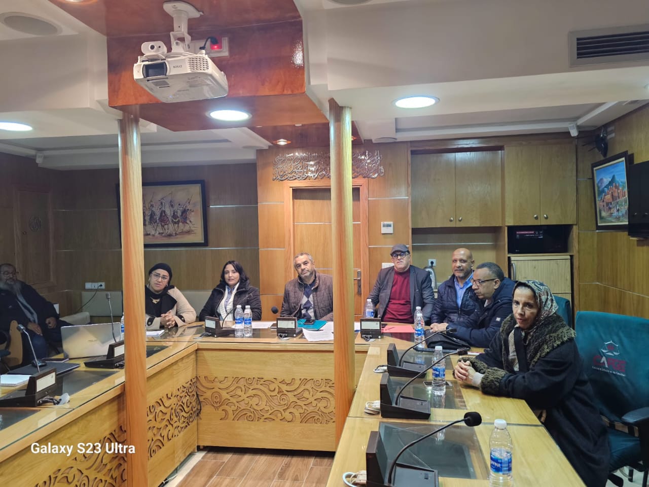 المنتدى المغربي لحقوق الانسان لجهة الدارالبيضاء سطات يعقد جمعه العام 1 IMG 20240309 WA0019