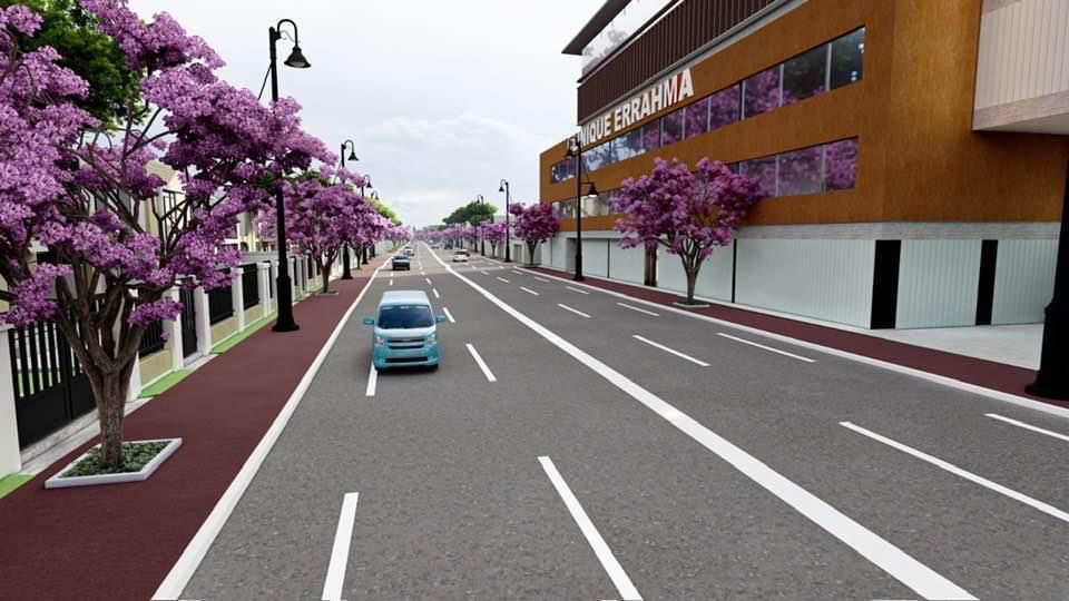 العمدة فاطمة المنصوري تعلن عن انطلاق أشغال تهيئة شوارع مراكش + صور 3 1000055729