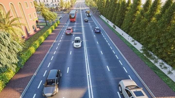 انطلاق اشغال تهيئة وتوسعة الطريق الرابطة بين جليز ومدارة تاركة بمراكش 1 IMG 20240712 WA0046