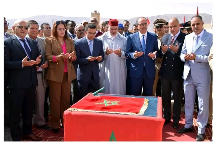 عامل إقليم ميدلت يدشن و ويعطي إنطلاقة مشاريع تنموية 1 IMG 20240717 WA0013