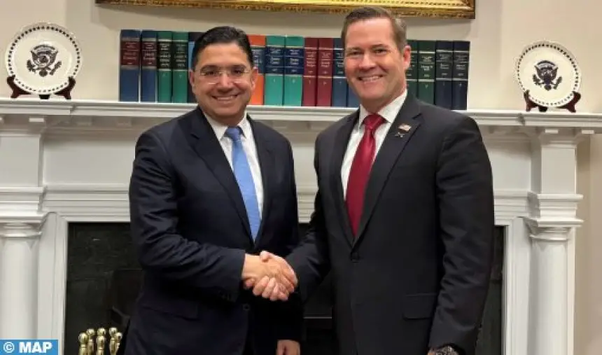 مباحثات هامة بواشنطن بين بوريطة ومستشار الأمن القومي الأمريكي 1 Bourita001