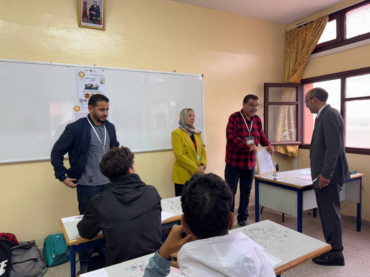 كلميم...انطلاق الامتحانات الجهوية للسنة الأولى بكالوريا بالمديرية الإقليمية للتربية الوطنية والتعليم الأولي والرياضة. 2 1000247315