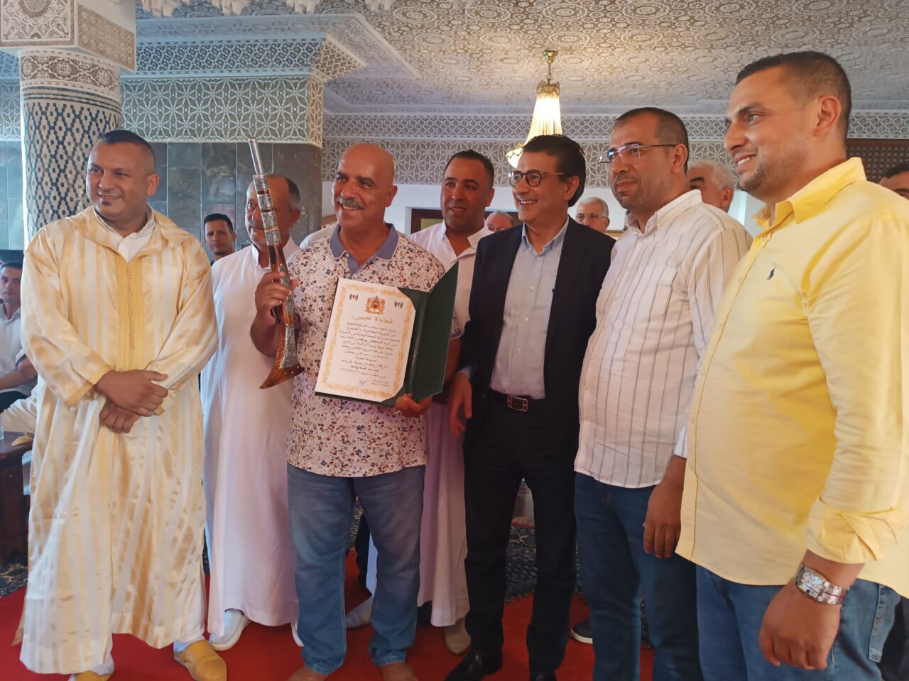 تيفلت...لقاء تنظيمي وإجراء القرعة للسربات المشاركة في النسخة الخامسة لمهرجان تيفلت الثقافي( الصور والفيديو) 4 1000274986