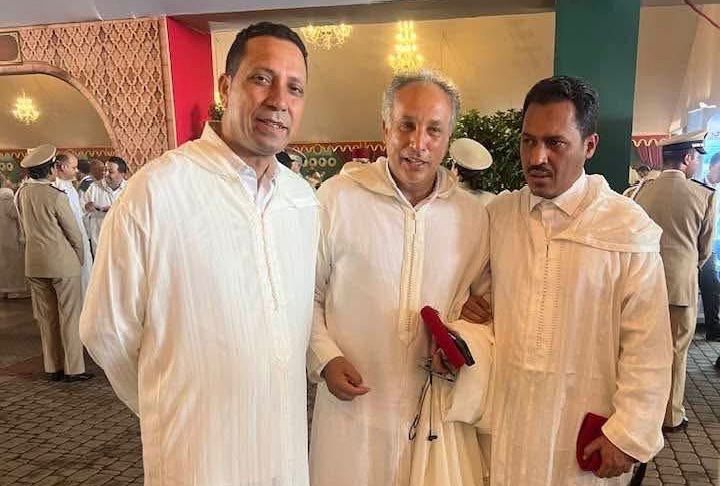 بالصور : وفاءً للعرش العلوي المجيد.. سمير كودار وطارق حنيش يمثلان جهة مراكش آسفي في حفل الولاء بتطوان 2 1000303498