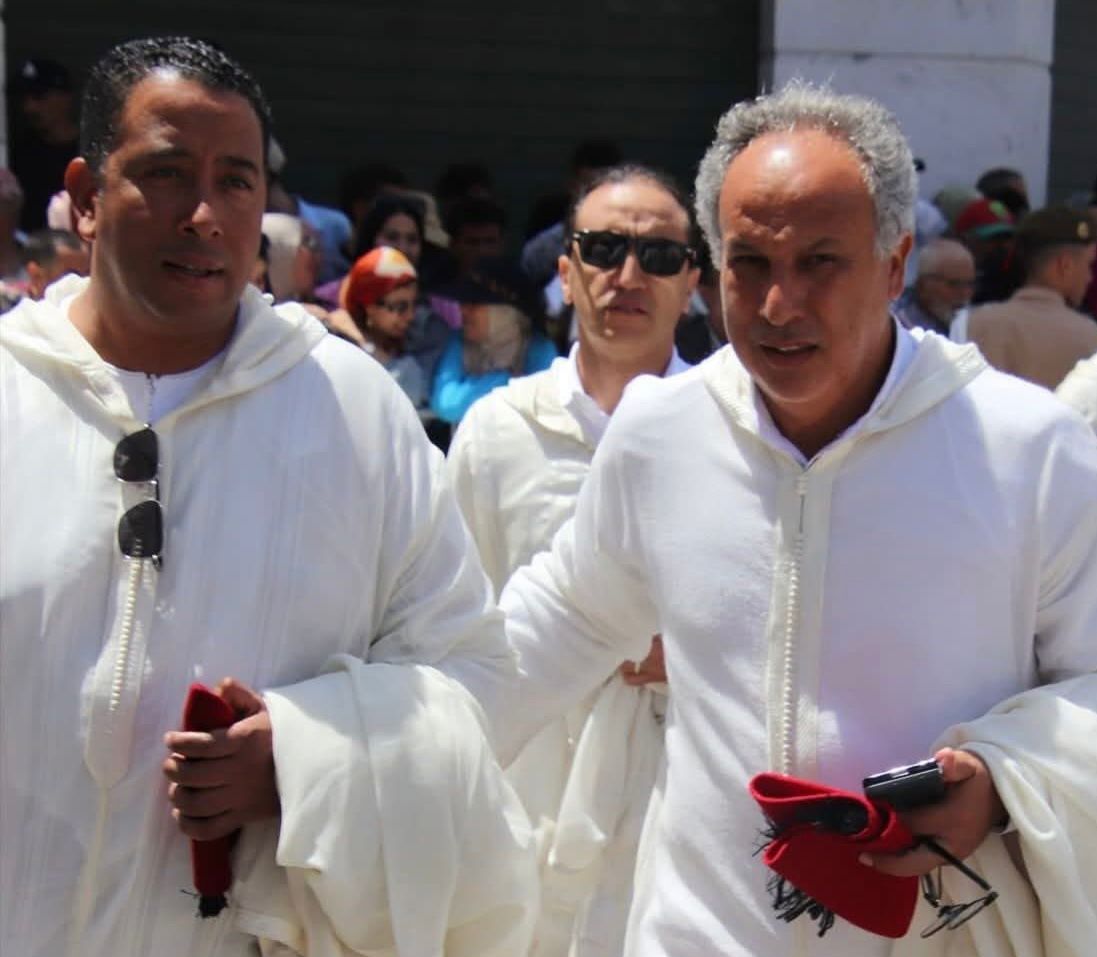 بالصور : وفاءً للعرش العلوي المجيد.. سمير كودار وطارق حنيش يمثلان جهة مراكش آسفي في حفل الولاء بتطوان 1 IMG 20250801 WA0009