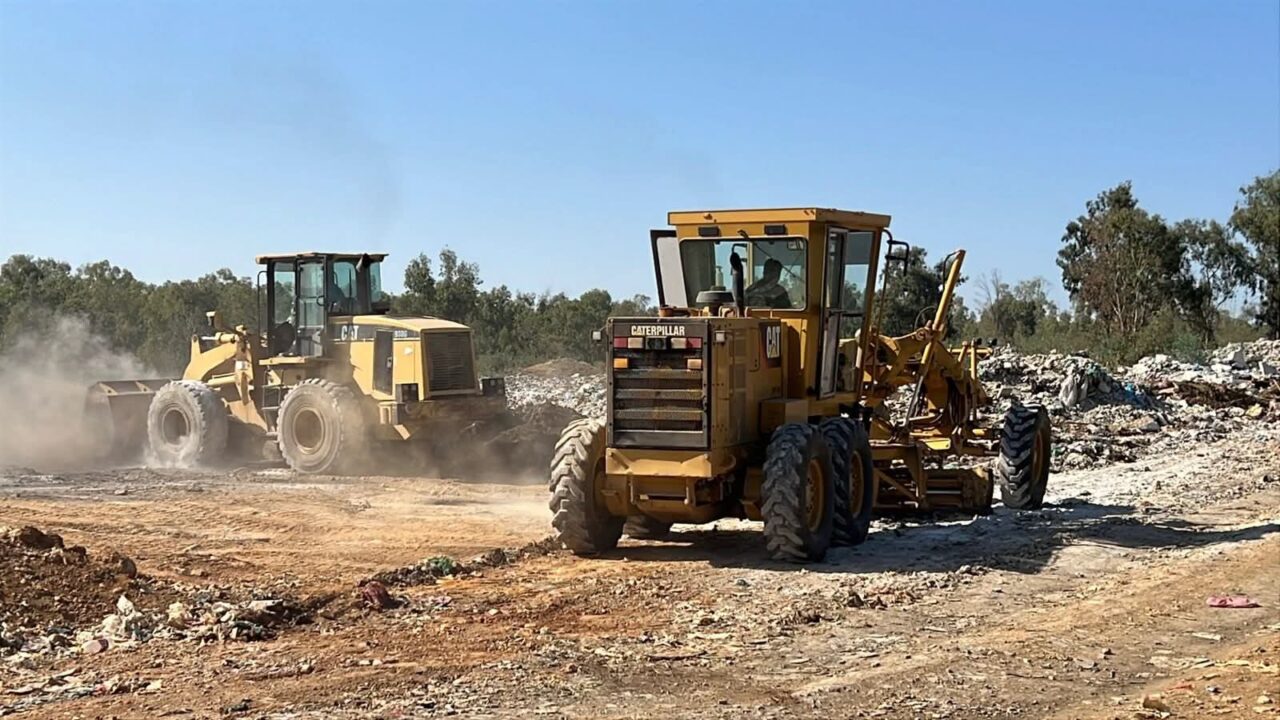 إطلاق أشغال تهيئة مطرح النفايات بالقريعات بتيفلت 16 1000345462