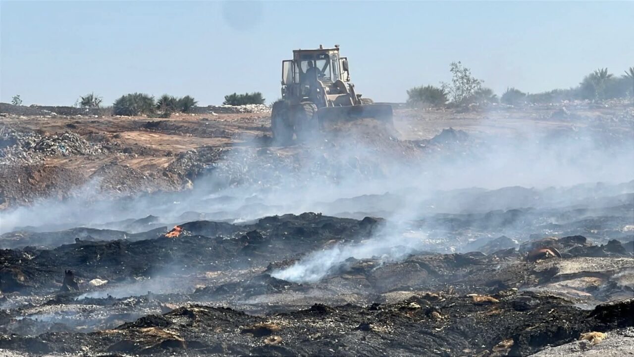 إطلاق أشغال تهيئة مطرح النفايات بالقريعات بتيفلت 12 1000345464