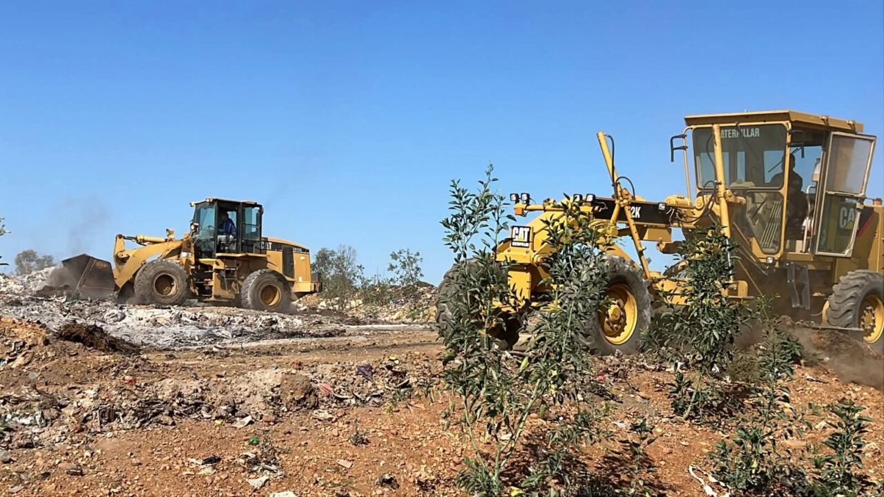 إطلاق أشغال تهيئة مطرح النفايات بالقريعات بتيفلت 13 1000345465