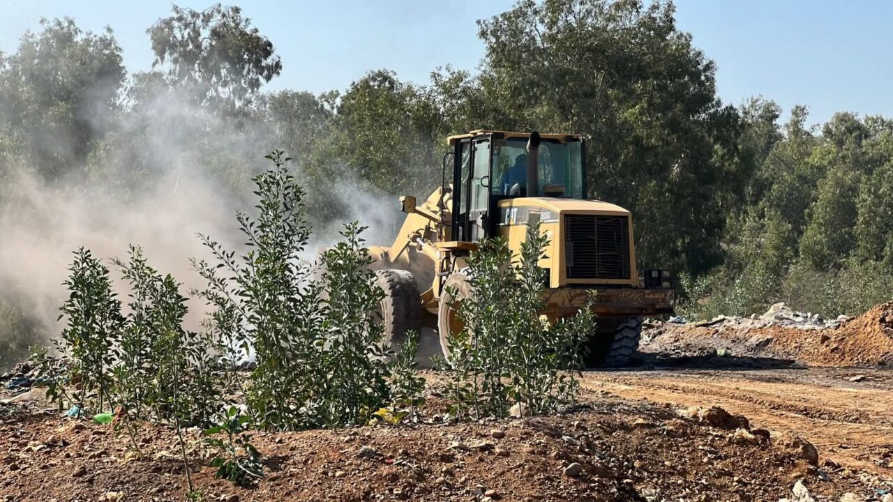 إطلاق أشغال تهيئة مطرح النفايات بالقريعات بتيفلت 8 1000345466