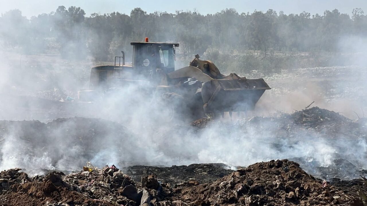 إطلاق أشغال تهيئة مطرح النفايات بالقريعات بتيفلت 10 1000345468