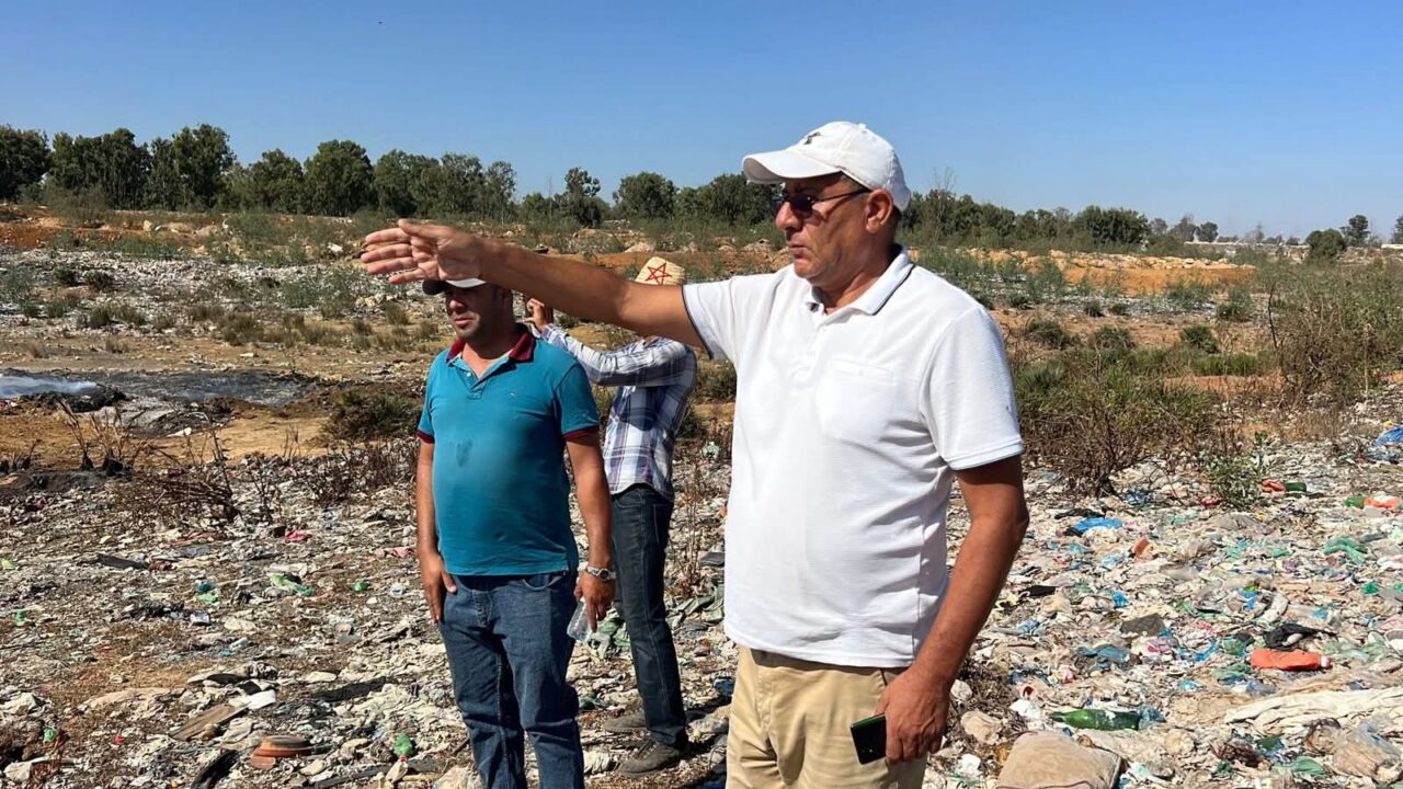 إطلاق أشغال تهيئة مطرح النفايات بالقريعات بتيفلت 3 1000345473